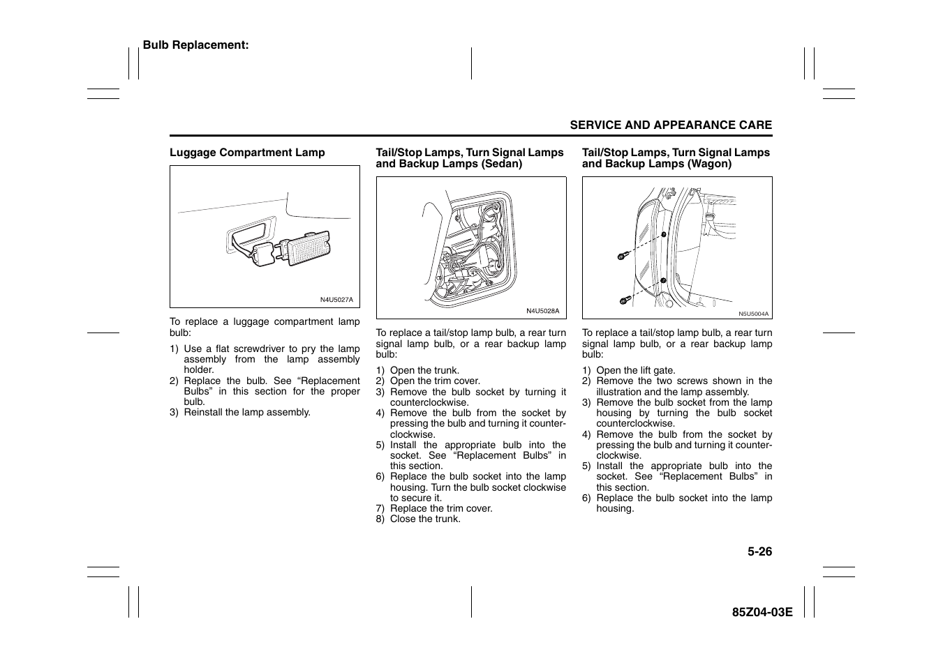 Suzuki Automible 2008 Forenza User Manual | Page 170 / 226