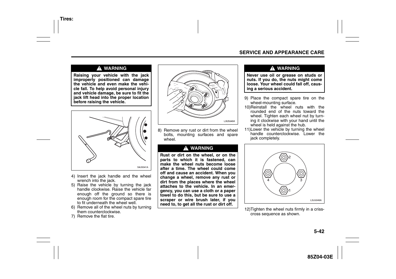 Suzuki Automible 2008 Forenza User Manual | Page 186 / 226