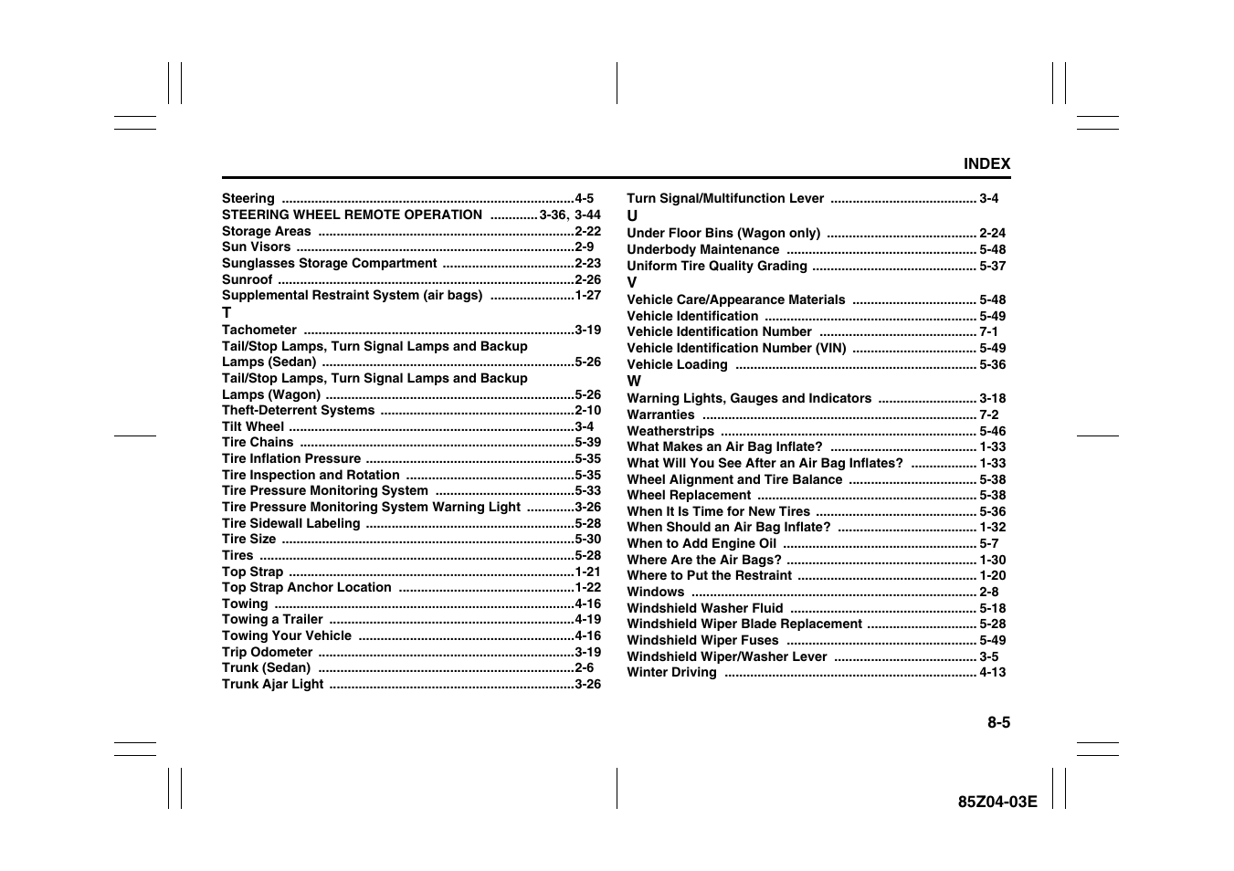 Suzuki Automible 2008 Forenza User Manual | Page 224 / 226