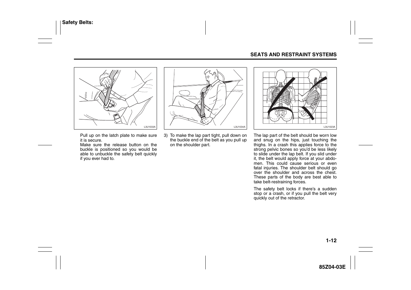 Suzuki Automible 2008 Forenza User Manual | Page 24 / 226