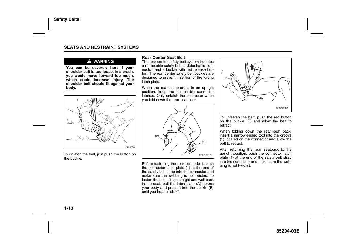 Suzuki Automible 2008 Forenza User Manual | Page 25 / 226