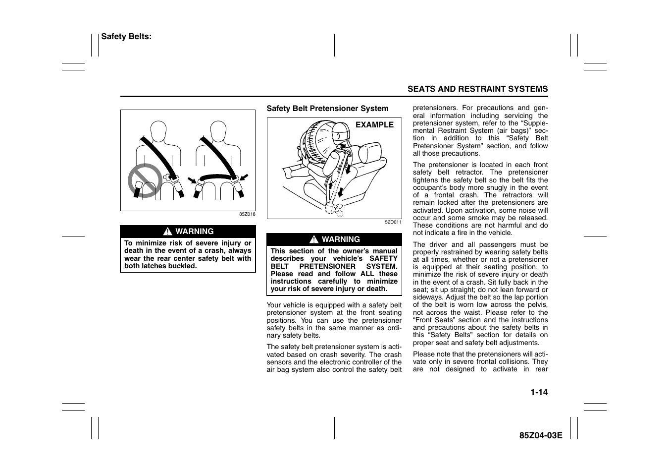 Suzuki Automible 2008 Forenza User Manual | Page 26 / 226