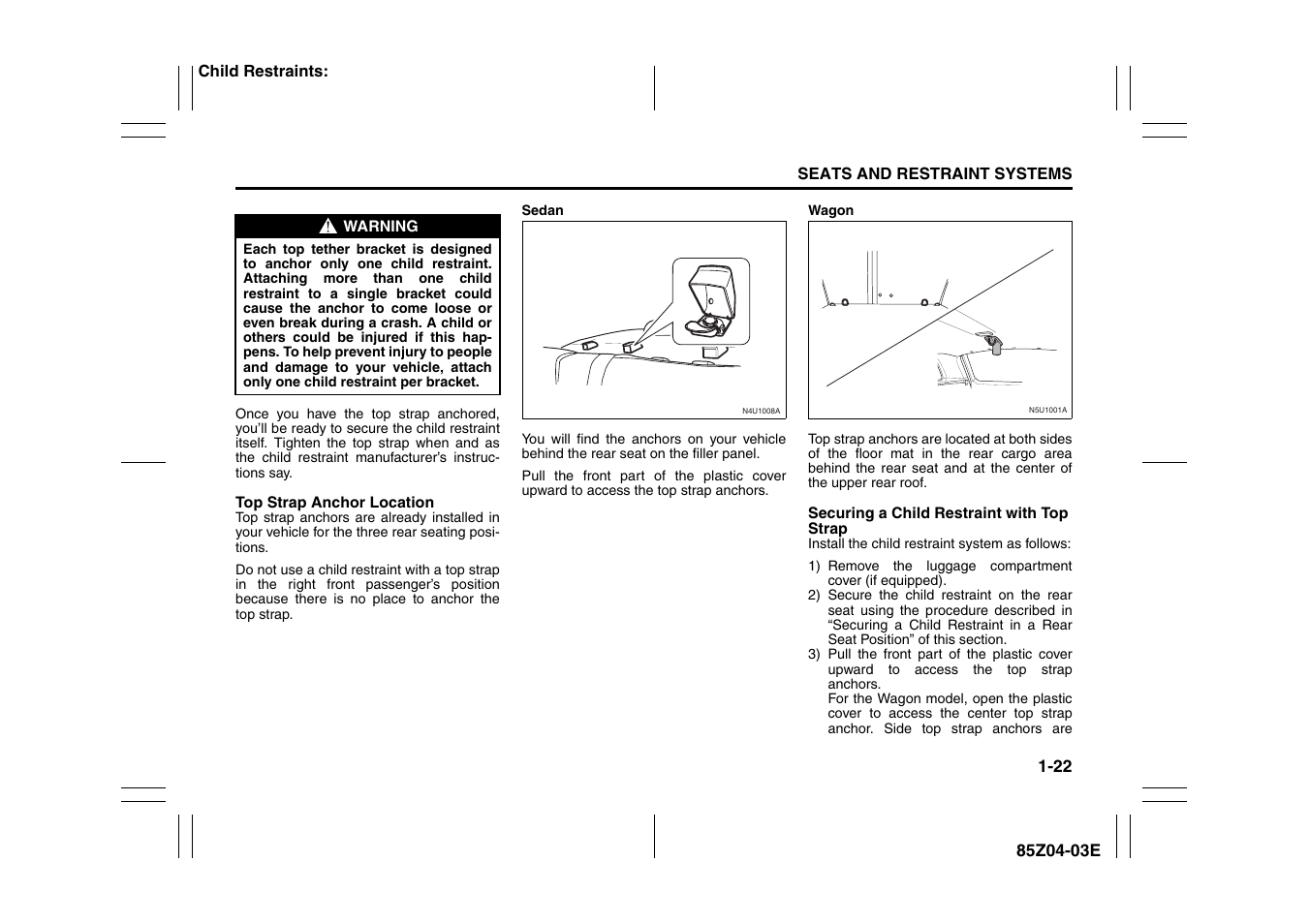 Suzuki Automible 2008 Forenza User Manual | Page 34 / 226