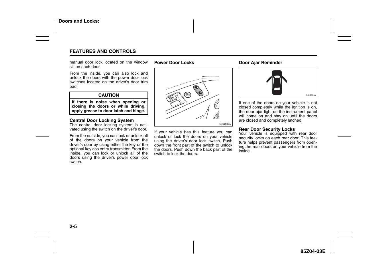 Suzuki Automible 2008 Forenza User Manual | Page 53 / 226