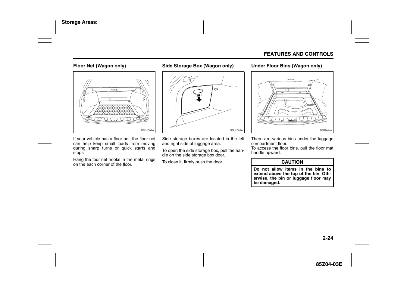 Suzuki Automible 2008 Forenza User Manual | Page 72 / 226