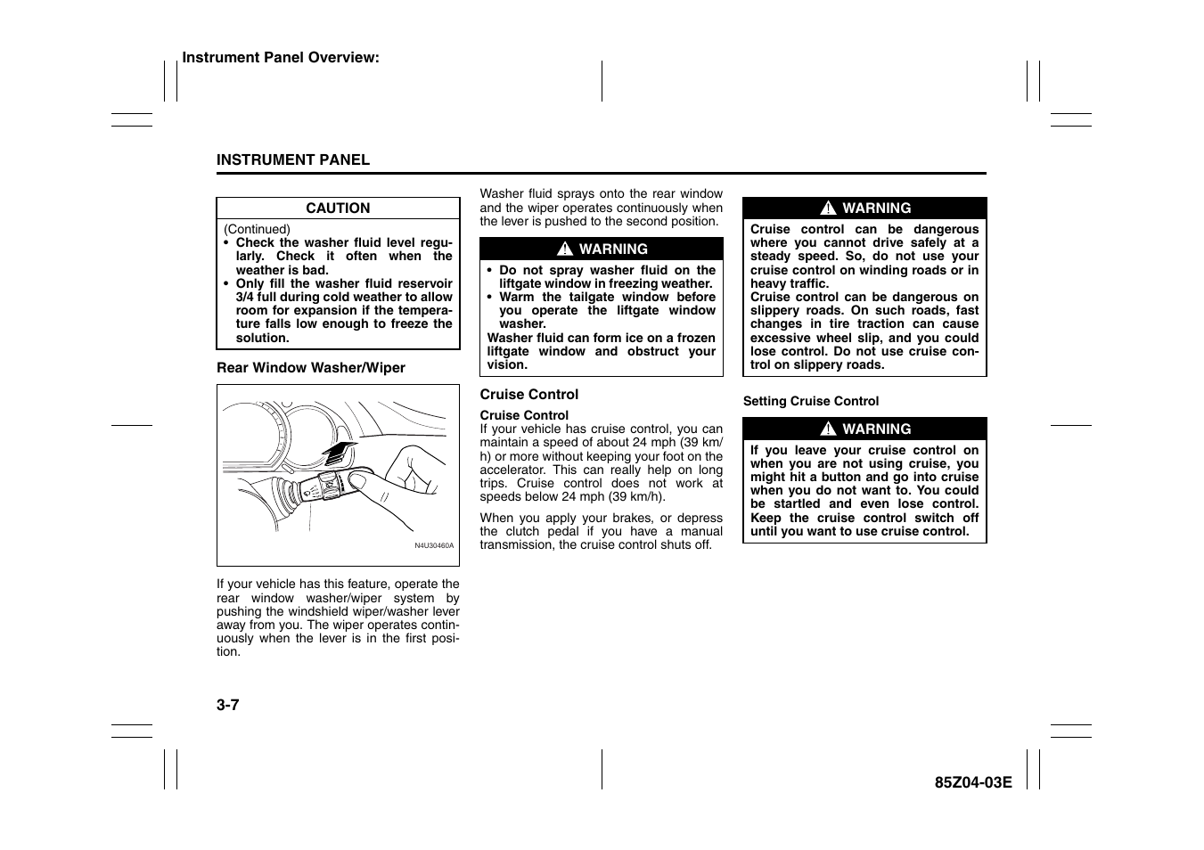 Suzuki Automible 2008 Forenza User Manual | Page 83 / 226