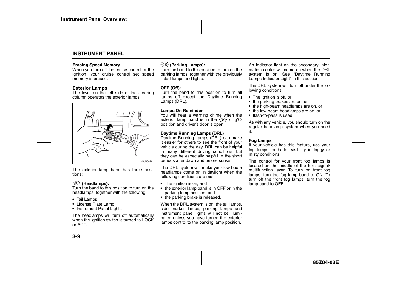 Suzuki Automible 2008 Forenza User Manual | Page 85 / 226