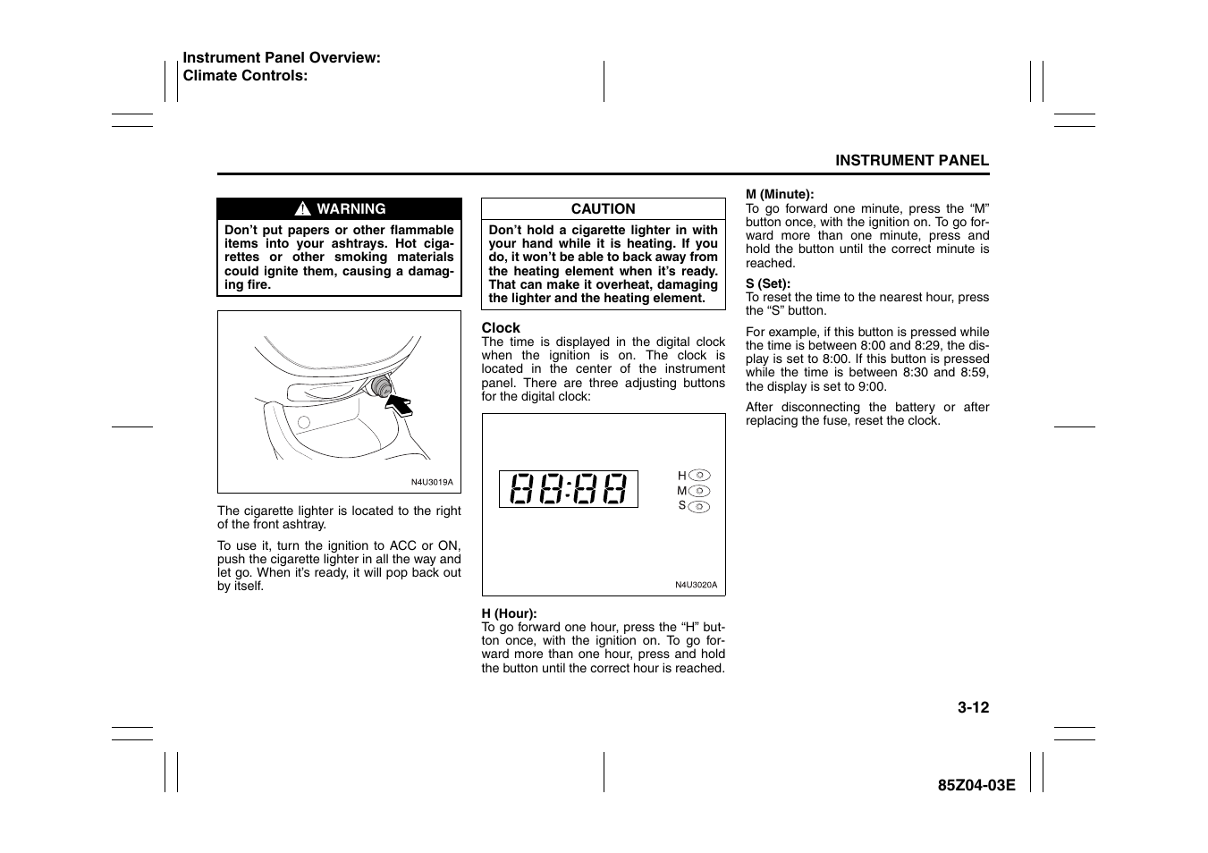 Suzuki Automible 2008 Forenza User Manual | Page 88 / 226