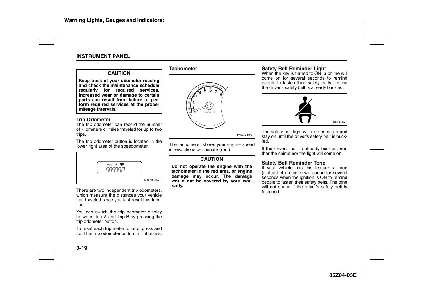 Suzuki Automible 2008 Forenza User Manual | Page 95 / 226