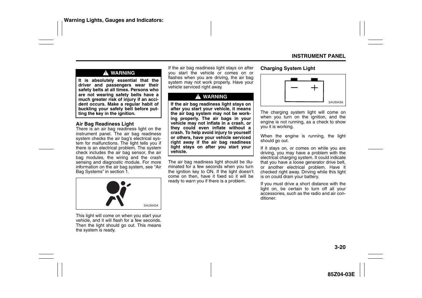 Suzuki Automible 2008 Forenza User Manual | Page 96 / 226