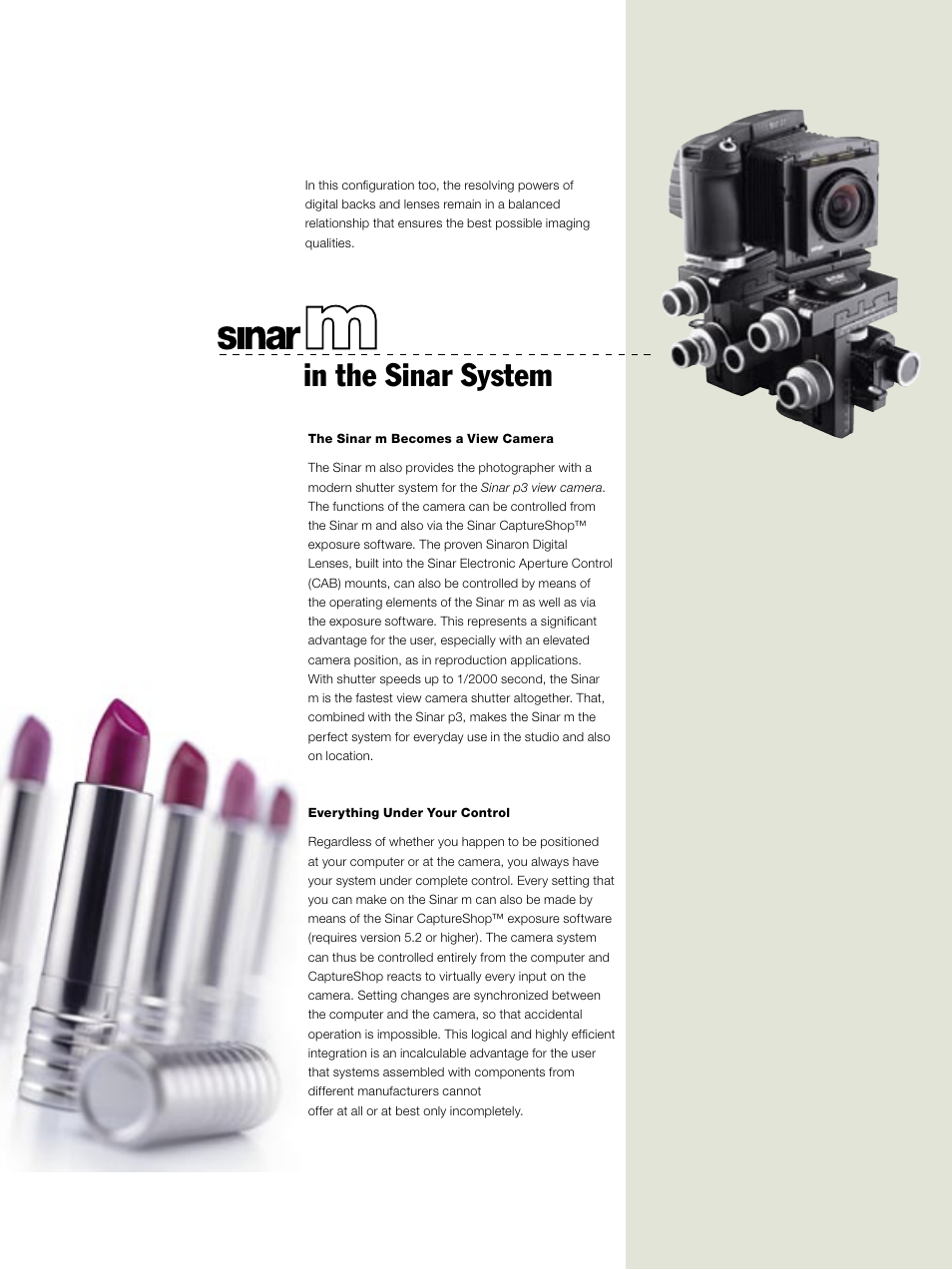 Sinar Digital Camera User Manual | Page 7 / 8