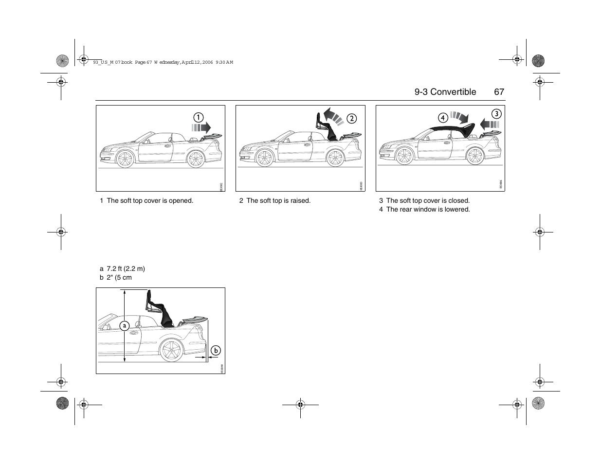 Saab 2007 9-3 User Manual | Page 67 / 304