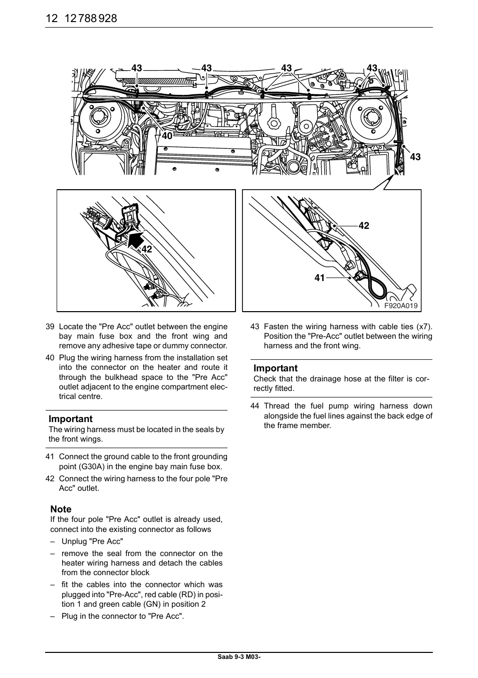 Saab 9-3 M03- User Manual | Page 12 / 16