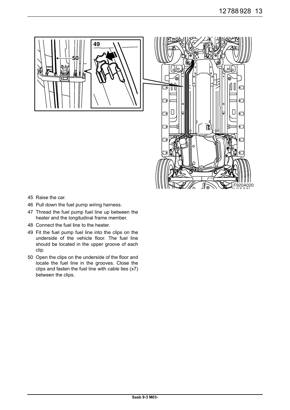 Saab 9-3 M03- User Manual | Page 13 / 16