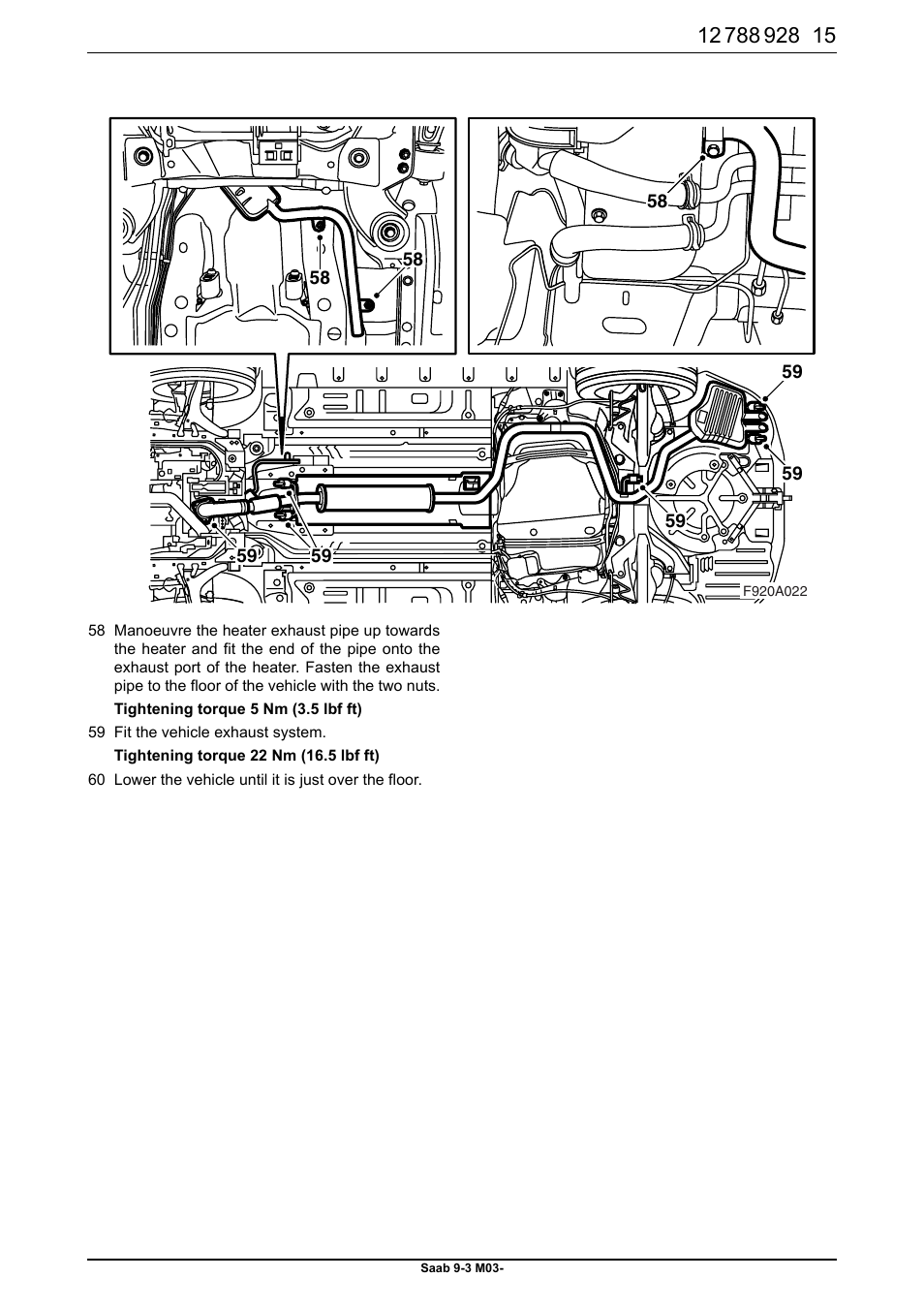 Saab 9-3 M03- User Manual | Page 15 / 16