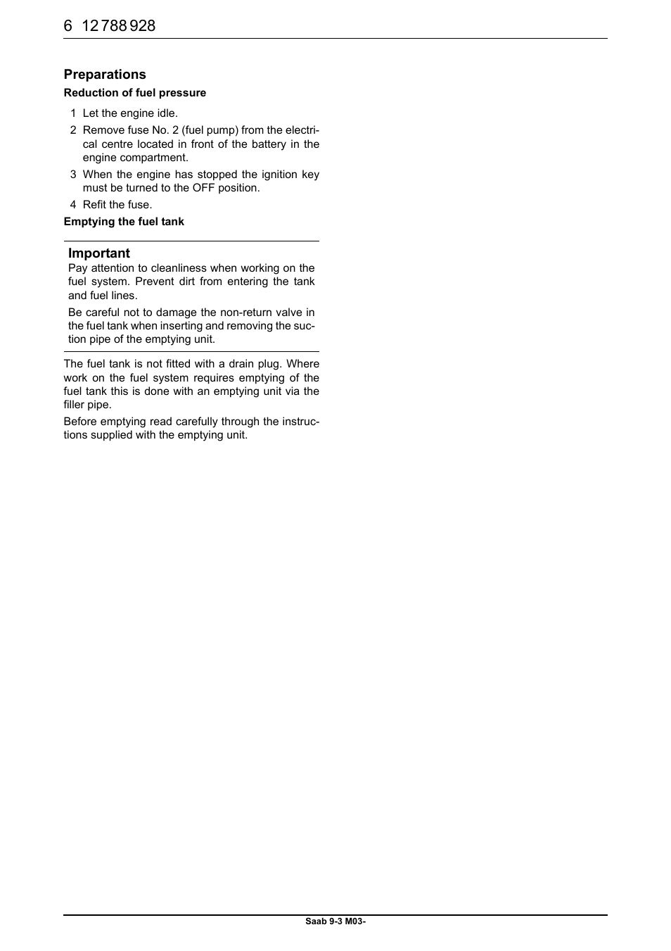 Saab 9-3 M03- User Manual | Page 6 / 16
