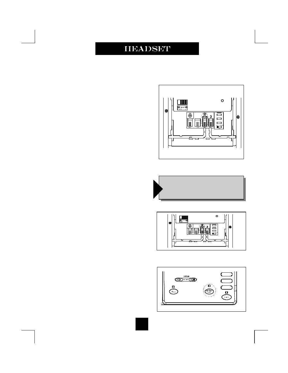Headset feature, Installing a headset | Spectrum Brands SPECTRUM PLUS SP-550 User Manual | Page 2 / 70