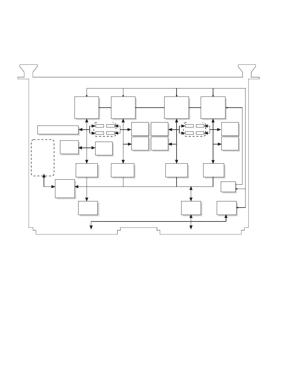 General bus architecture, On-board power supply, Figure 1 block diagram | Spectrum Brands Quad C6x VME64 User Manual | Page 16 / 92