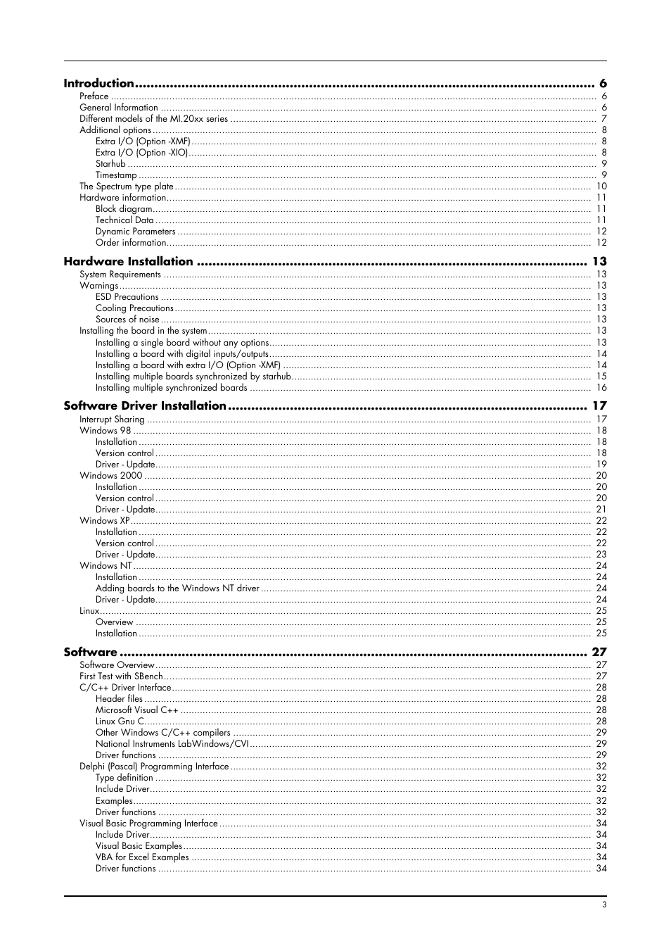 Spectrum Brands MI.20xx User Manual | Page 3 / 96