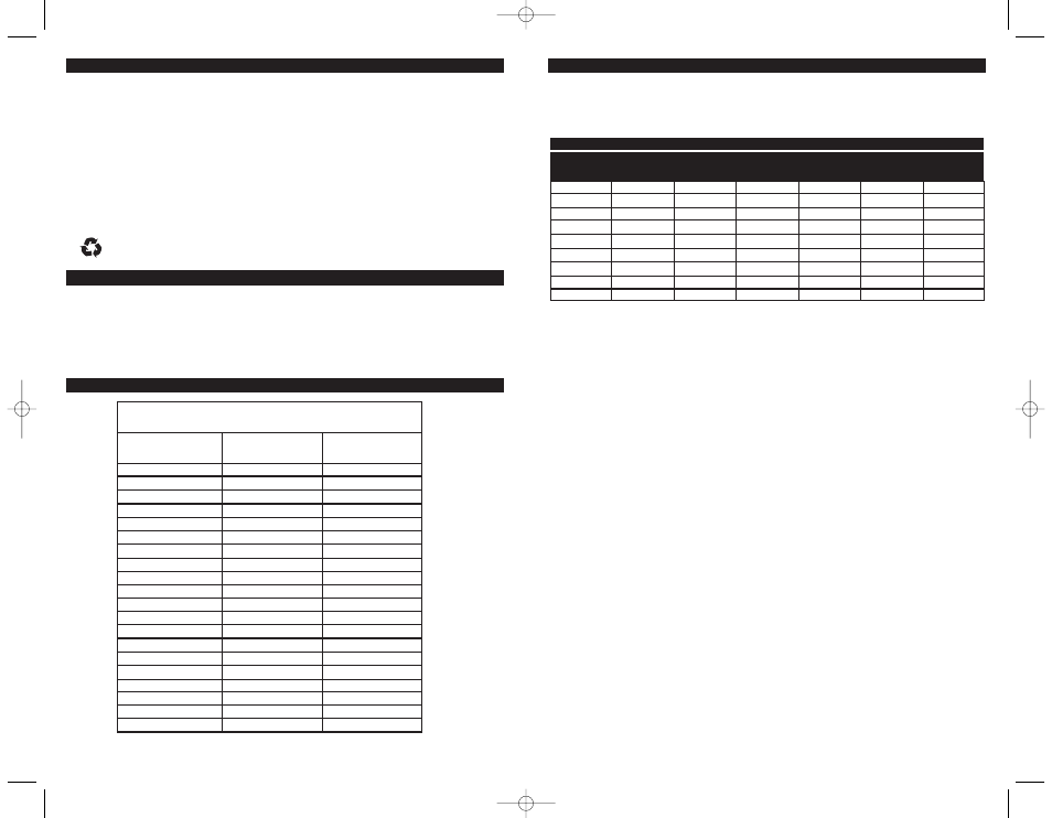 Food storage comparison chart, Seal-a-meal, Plug new rival | Seal-a-Meal VS125-S User Manual | Page 7 / 8
