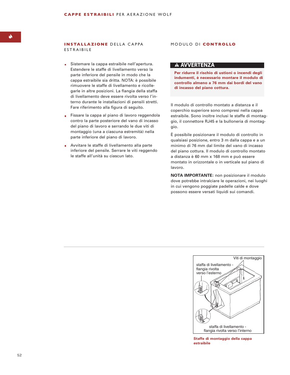 Sub-Zero Downdraft Ventilation User Manual | Page 52 / 74