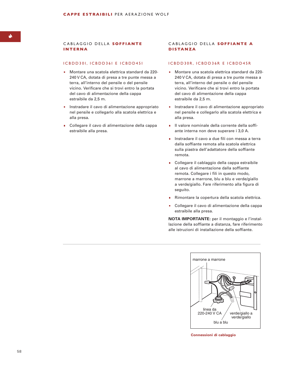 Sub-Zero Downdraft Ventilation User Manual | Page 58 / 74