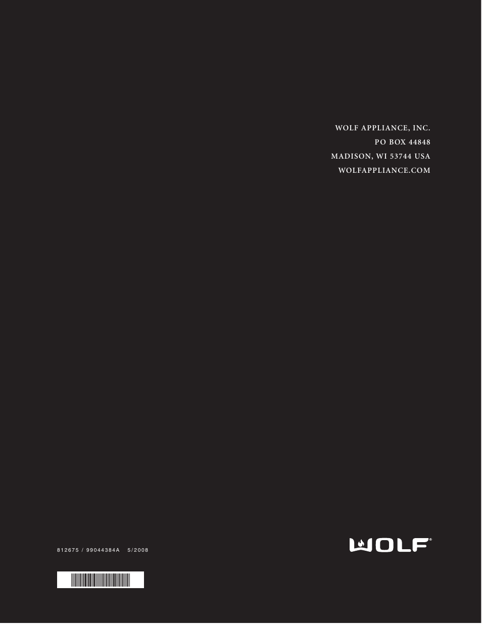Sub-Zero Downdraft Ventilation User Manual | Page 74 / 74