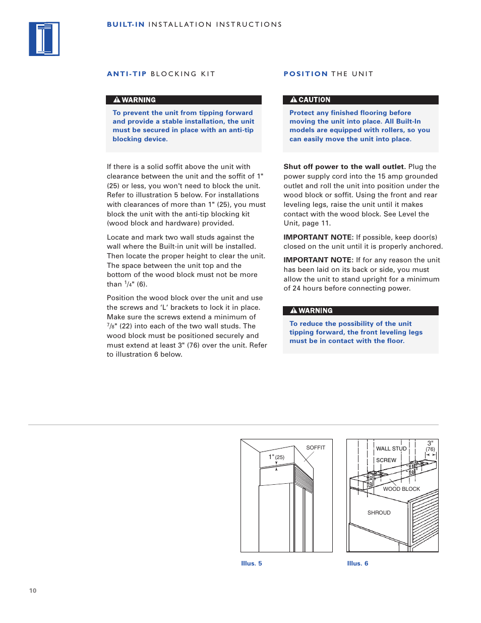 Sub-Zero Freezer User Manual | Page 10 / 24