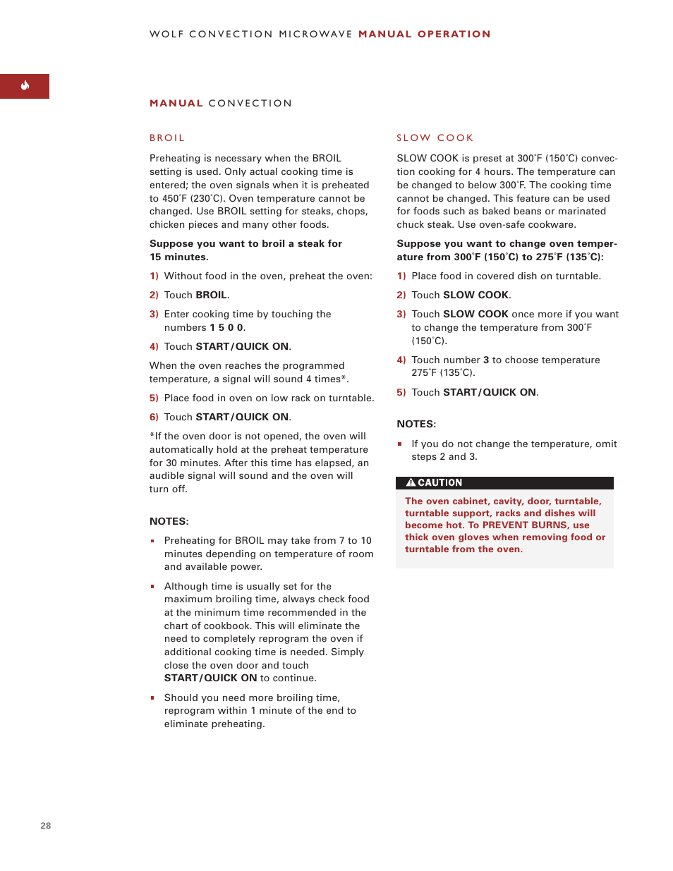 Sub-Zero Convection Microwave Oven User Manual | Page 28 / 36