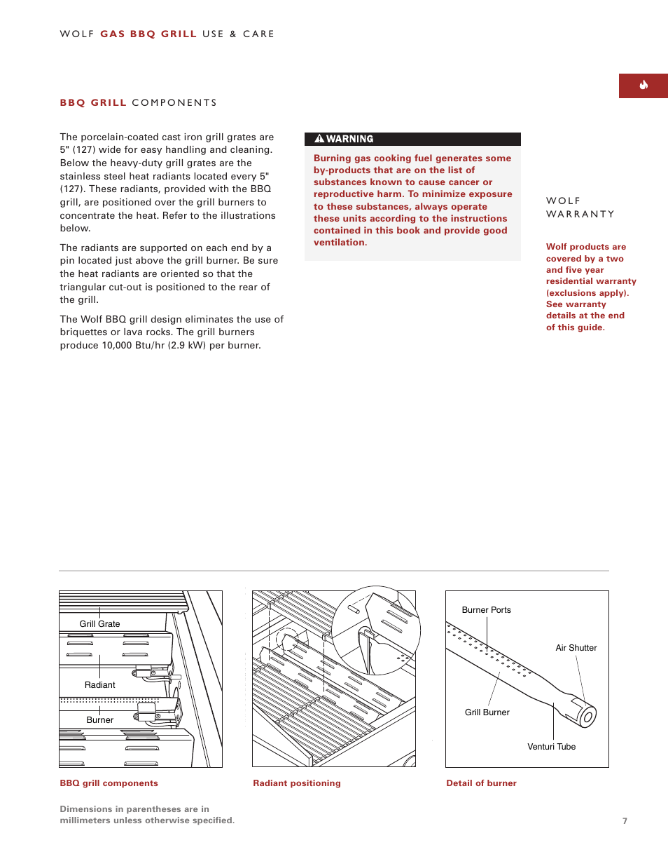 Sub-Zero BBQ48C User Manual | Page 7 / 24