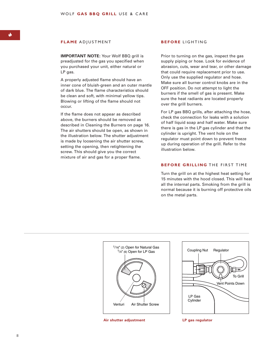 Sub-Zero BBQ48C User Manual | Page 8 / 24