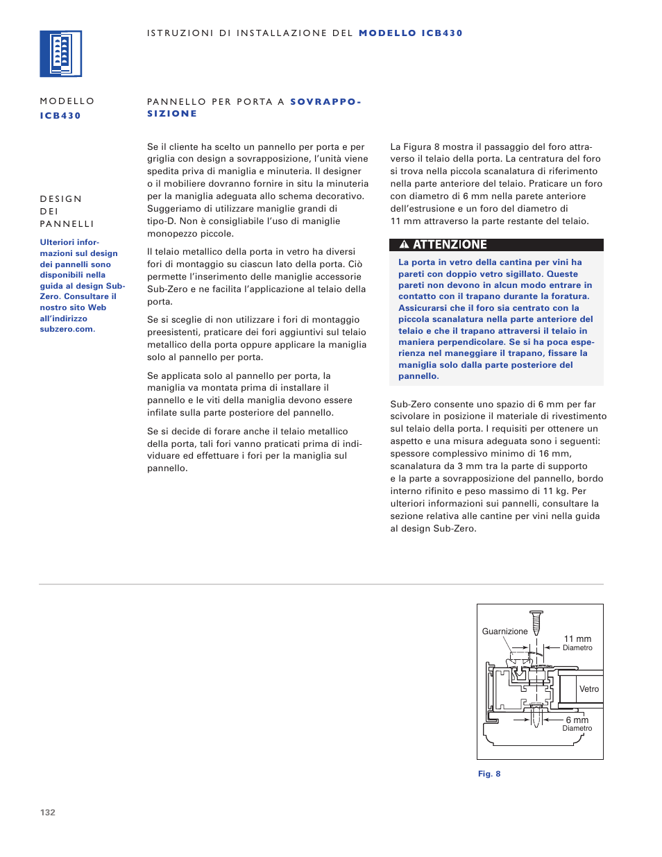 Sub-Zero ICB424 User Manual | Page 132 / 172