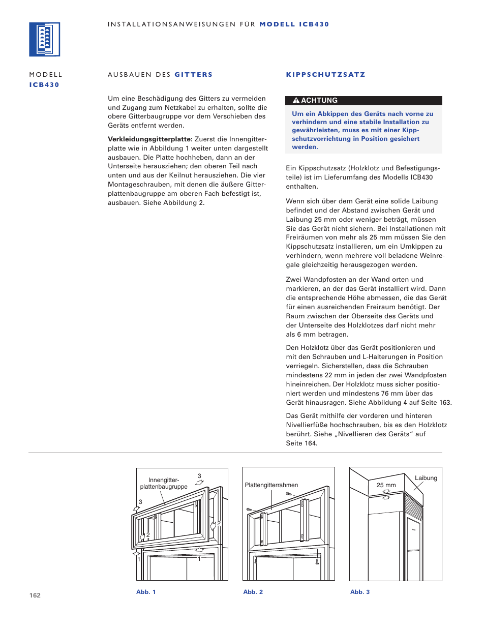 Sub-Zero ICB424 User Manual | Page 162 / 172