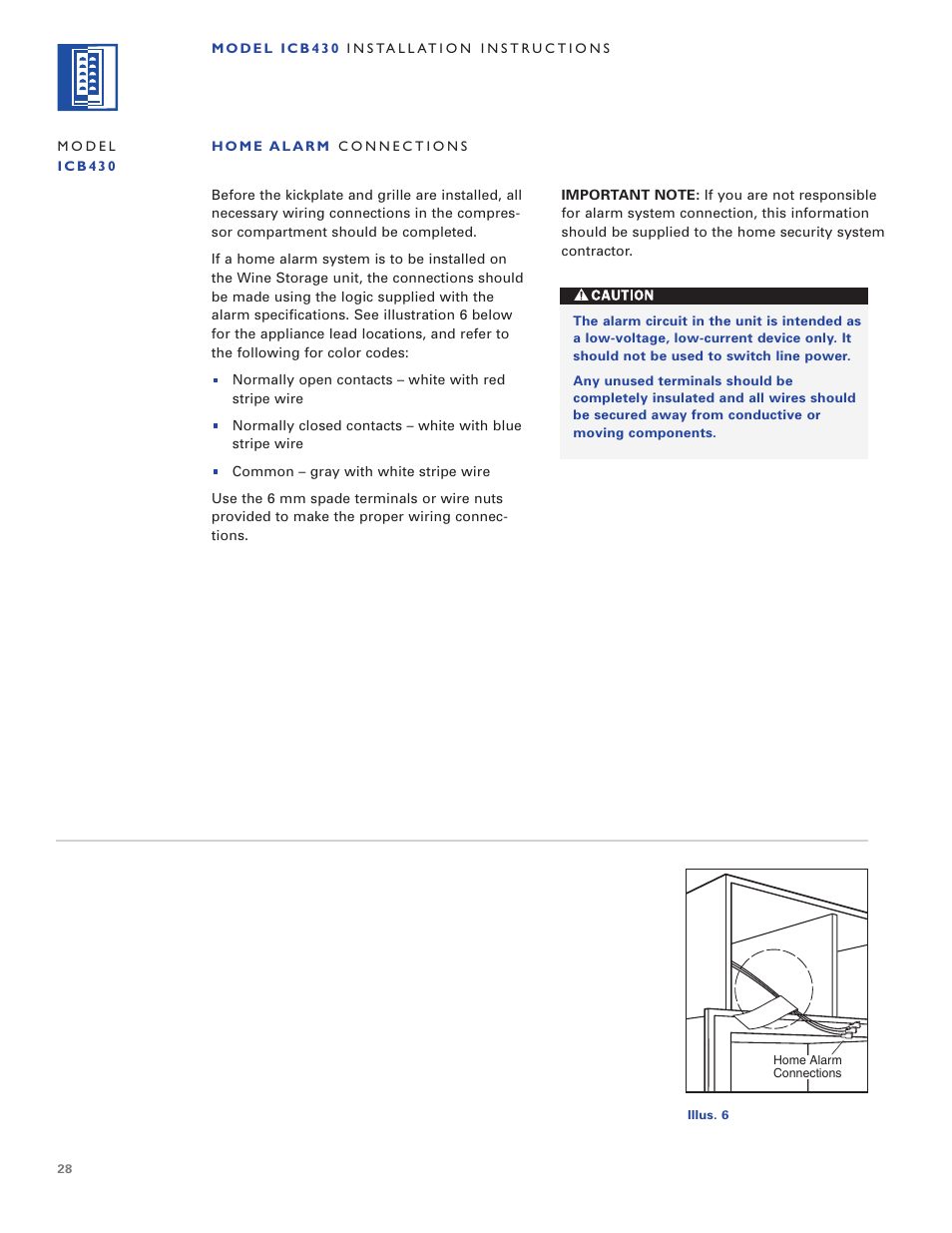 Sub-Zero ICB424 User Manual | Page 28 / 172