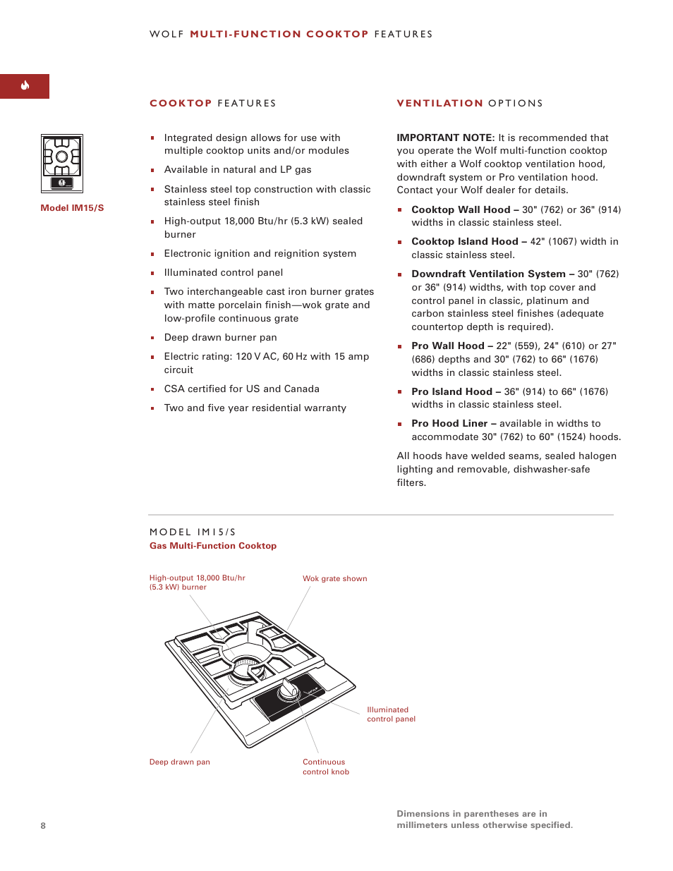 Sub-Zero IM15/S User Manual | Page 8 / 16