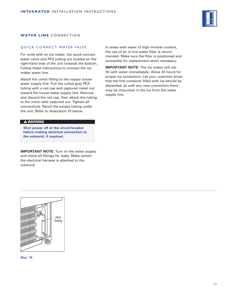 Sub-Zero ICB700TR User Manual | Page 17 / 104