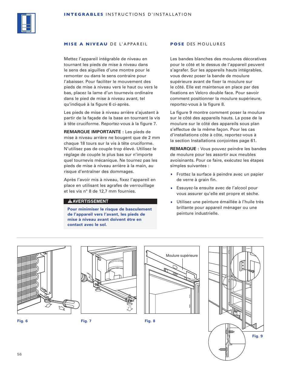 Sub-Zero ICB700TR User Manual | Page 56 / 104