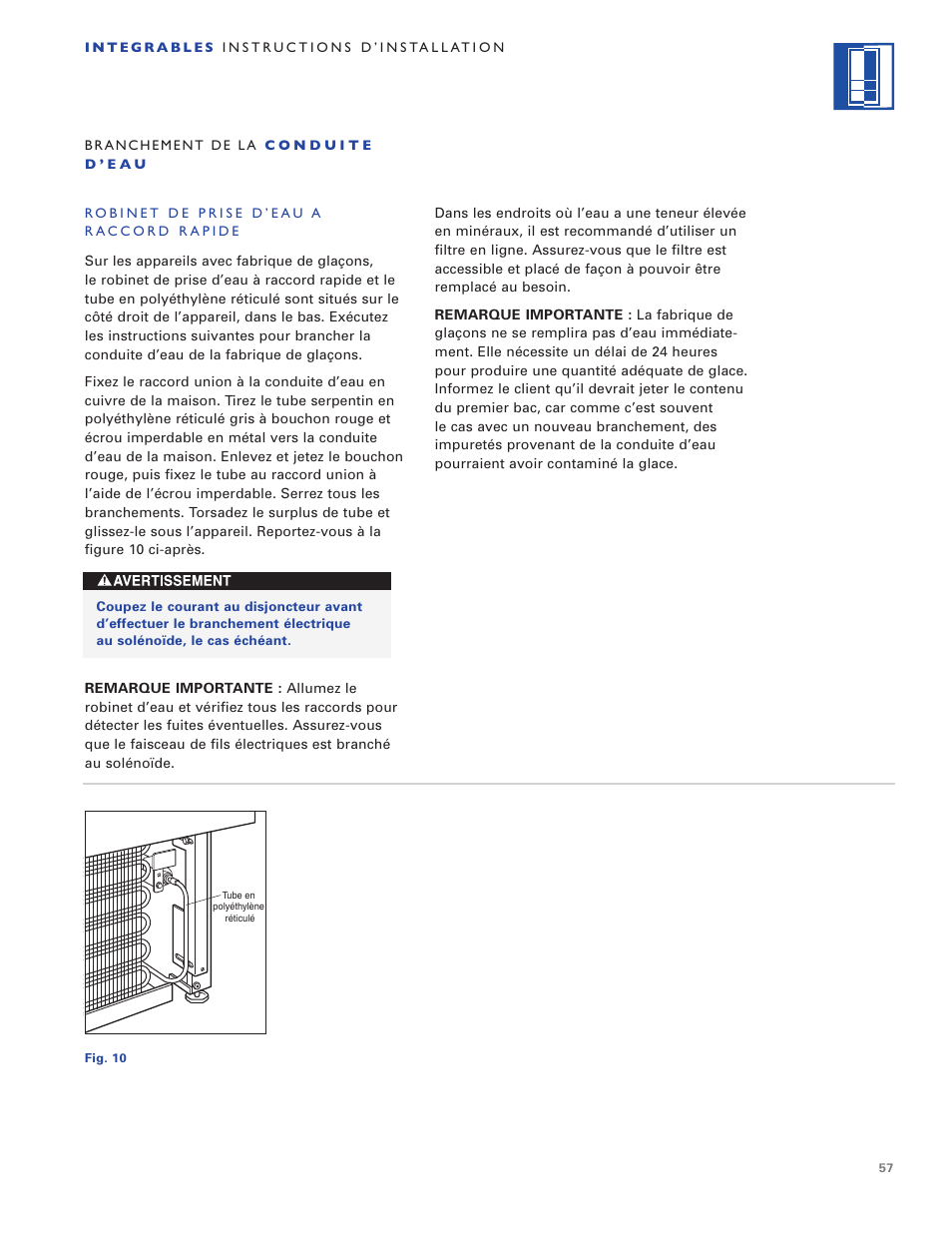 Sub-Zero ICB700TR User Manual | Page 57 / 104