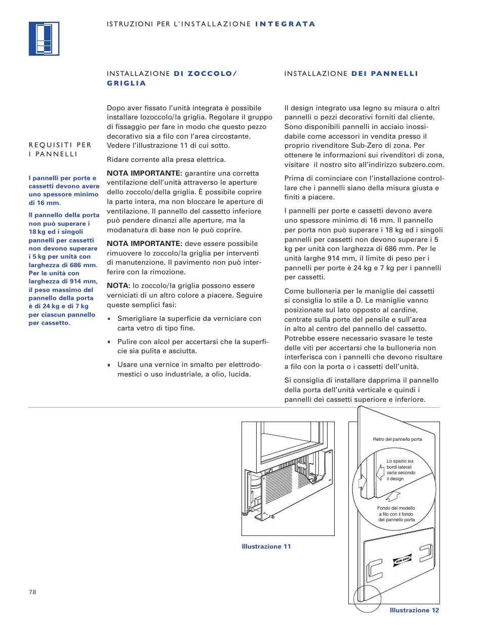 Sub-Zero ICB700TR User Manual | Page 78 / 104