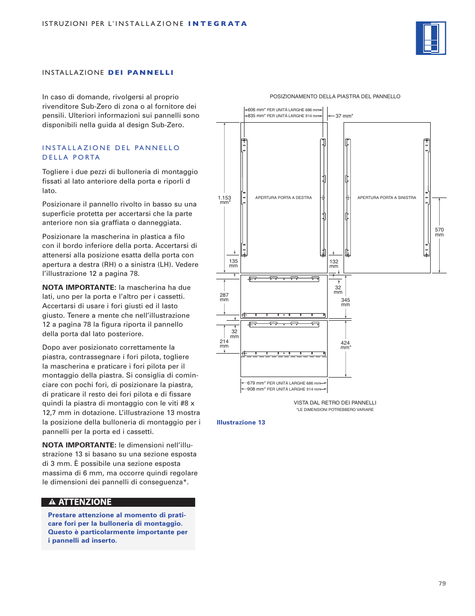 Sub-Zero ICB700TR User Manual | Page 79 / 104