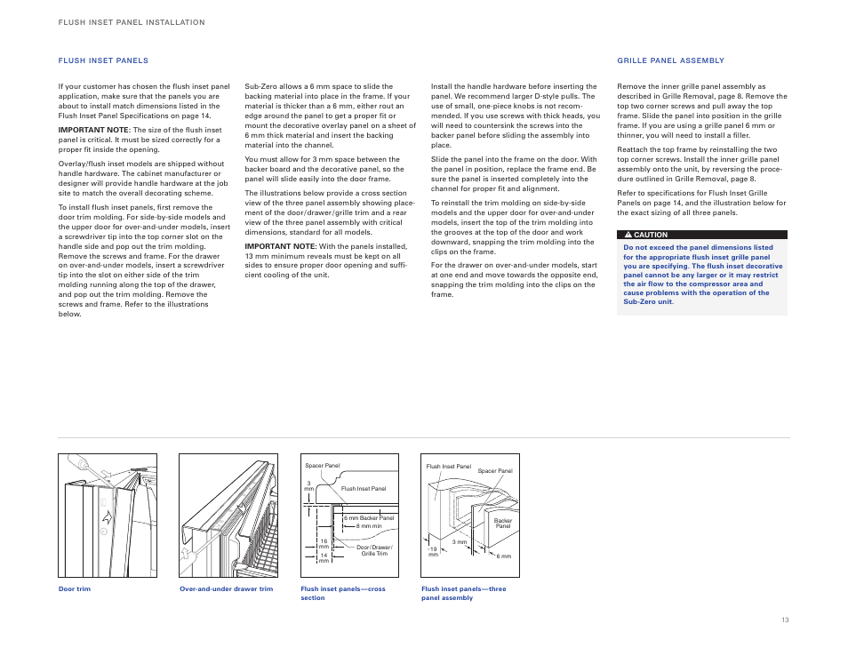 Sub-Zero ICBBI-36RG User Manual | Page 13 / 78