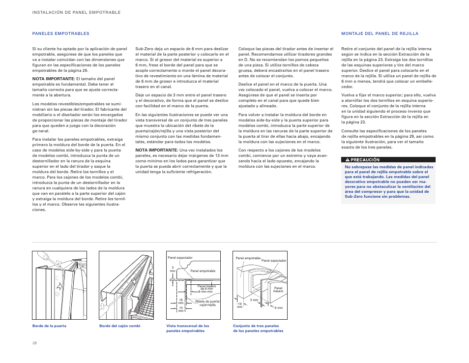 Sub-Zero ICBBI-36RG User Manual | Page 28 / 78