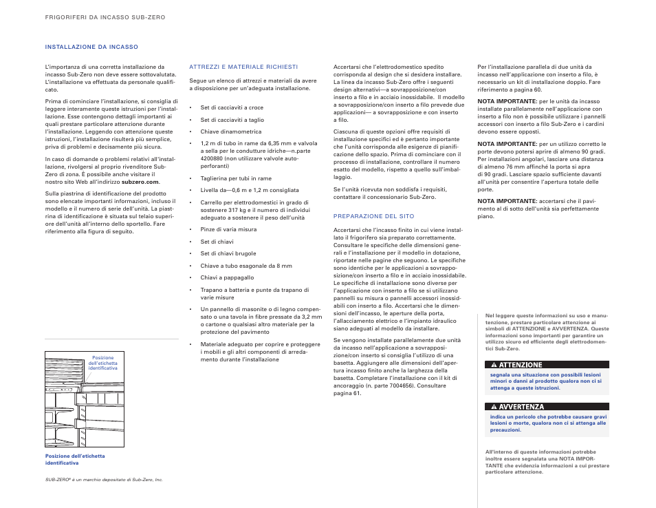Sub-Zero ICBBI-36RG User Manual | Page 48 / 78