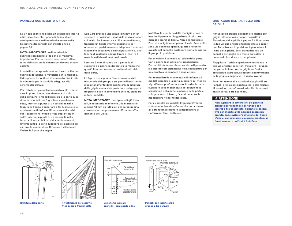Sub-Zero ICBBI-36RG User Manual | Page 58 / 78