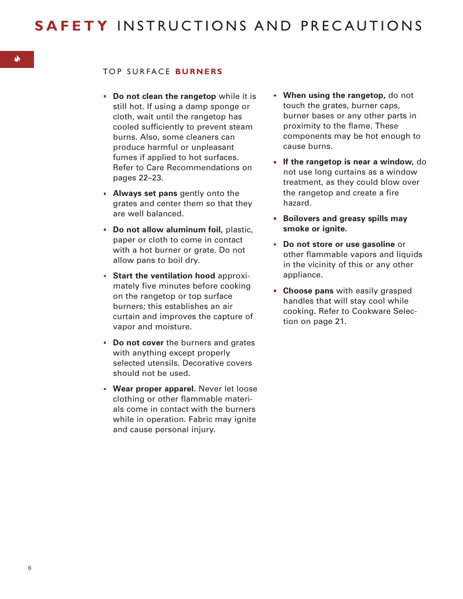 Sub-Zero SRT484CG User Manual | Page 6 / 28