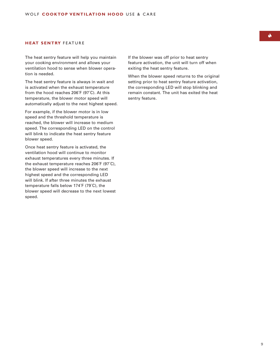 Sub-Zero IH4227 User Manual | Page 9 / 16