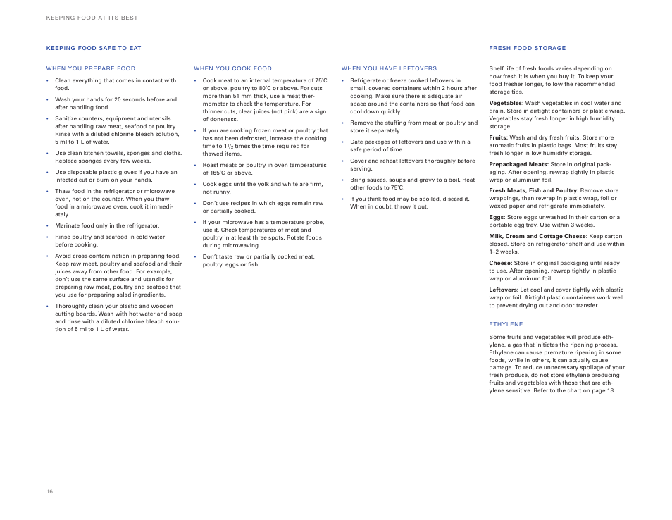 Sub-Zero ICBBI-36UG User Manual | Page 16 / 98