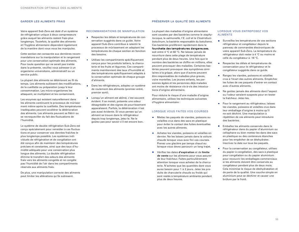 Sub-Zero ICBBI-36UG User Manual | Page 53 / 98