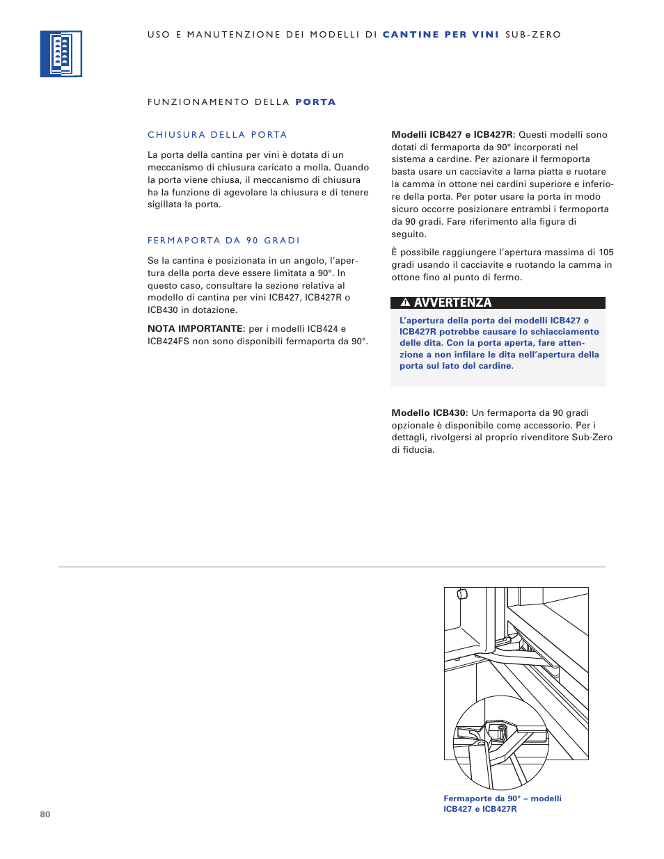 Sub-Zero WINE STORAGE User Manual | Page 80 / 112