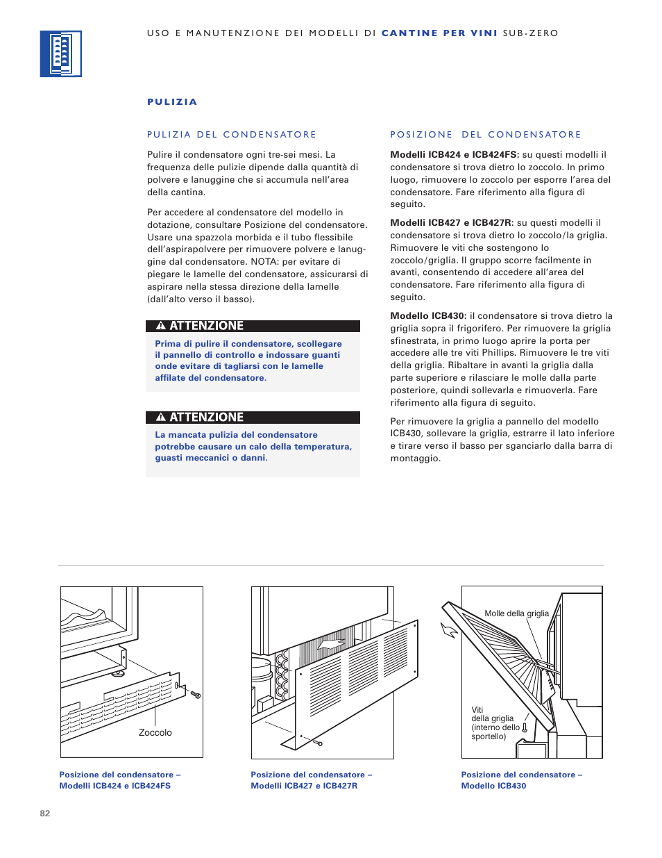 Sub-Zero WINE STORAGE User Manual | Page 82 / 112